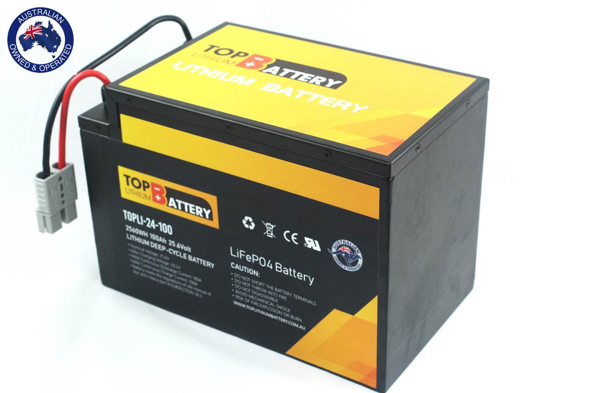 TOPLi 24V 100Ah Lithium Battery – Top Lithium Battery