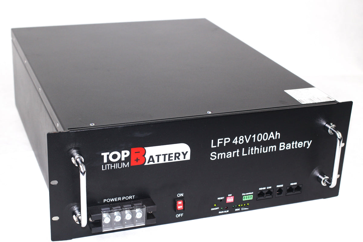 48V 100Ah Lithium Battery 19 Inch Rack – Top Lithium Battery